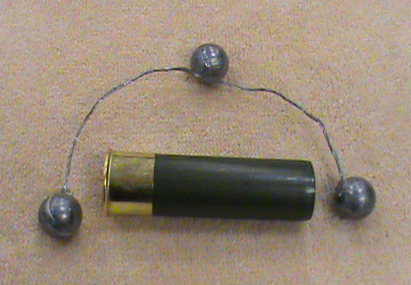 12 gauge 3" 3 Ball and Chain Magnum 5 Rounds